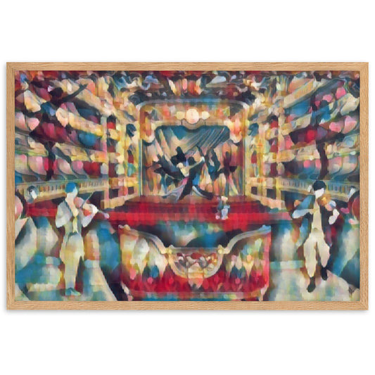 WHEN YOUR SENSES DANCE WITH MY MOMENTS JL.AK PREMIUM Framed Poster-0