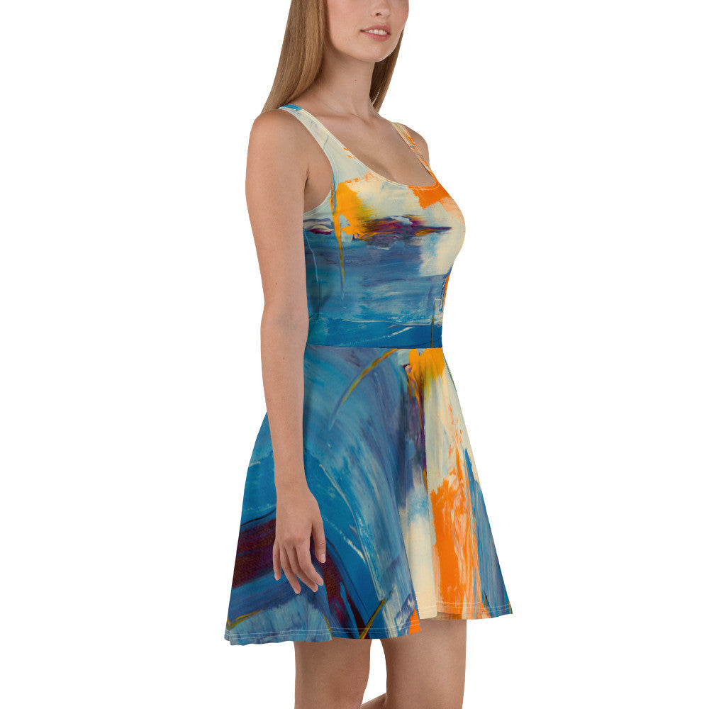 Gianneli Colours Skater Dress-5