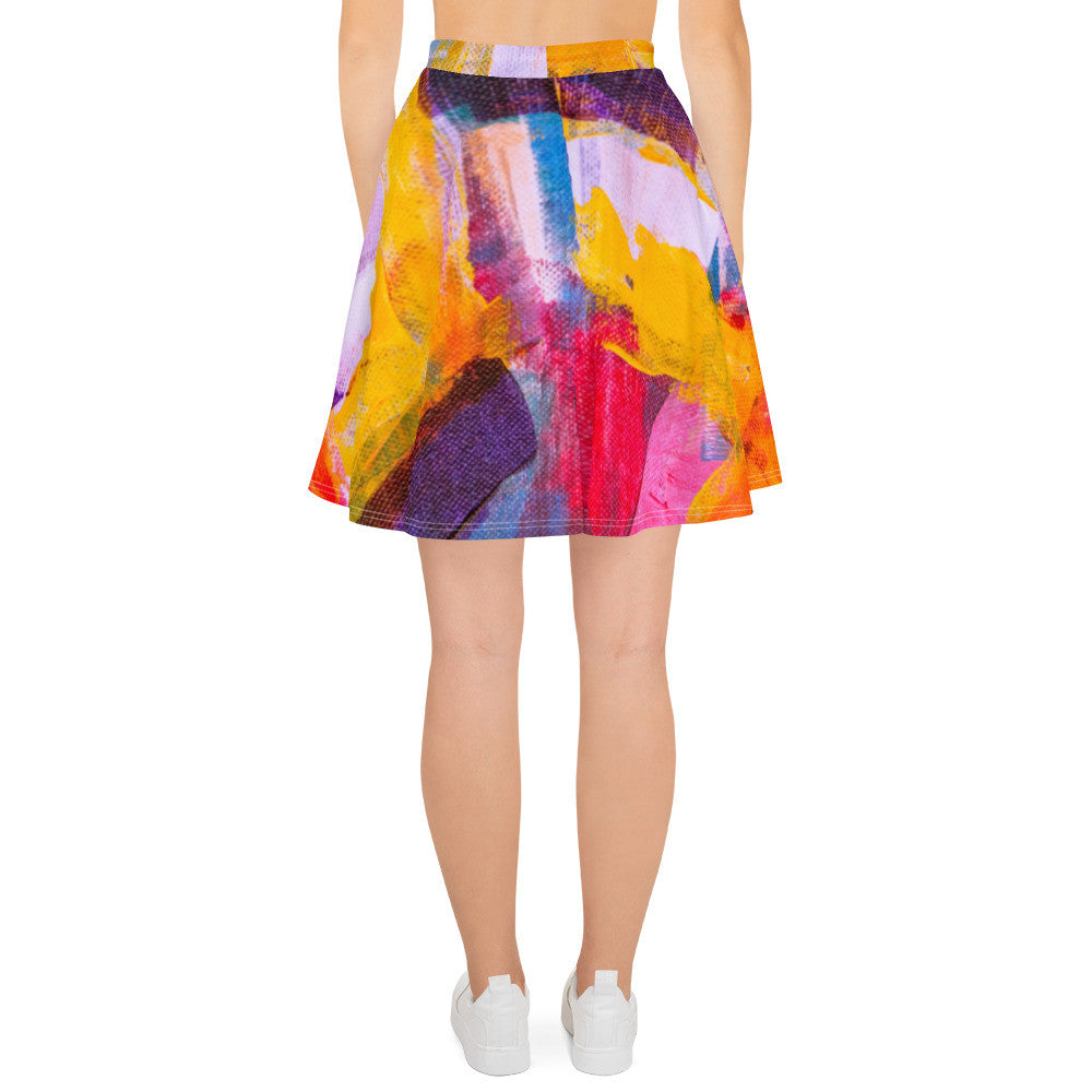 Gianneli Colours Skater Skirt-2