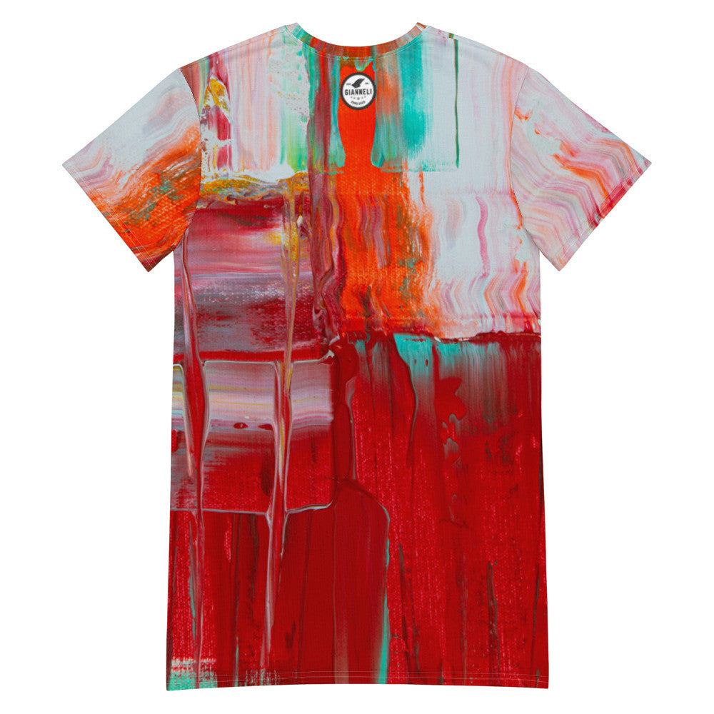 Gianneli Colours T-shirt Dress-2