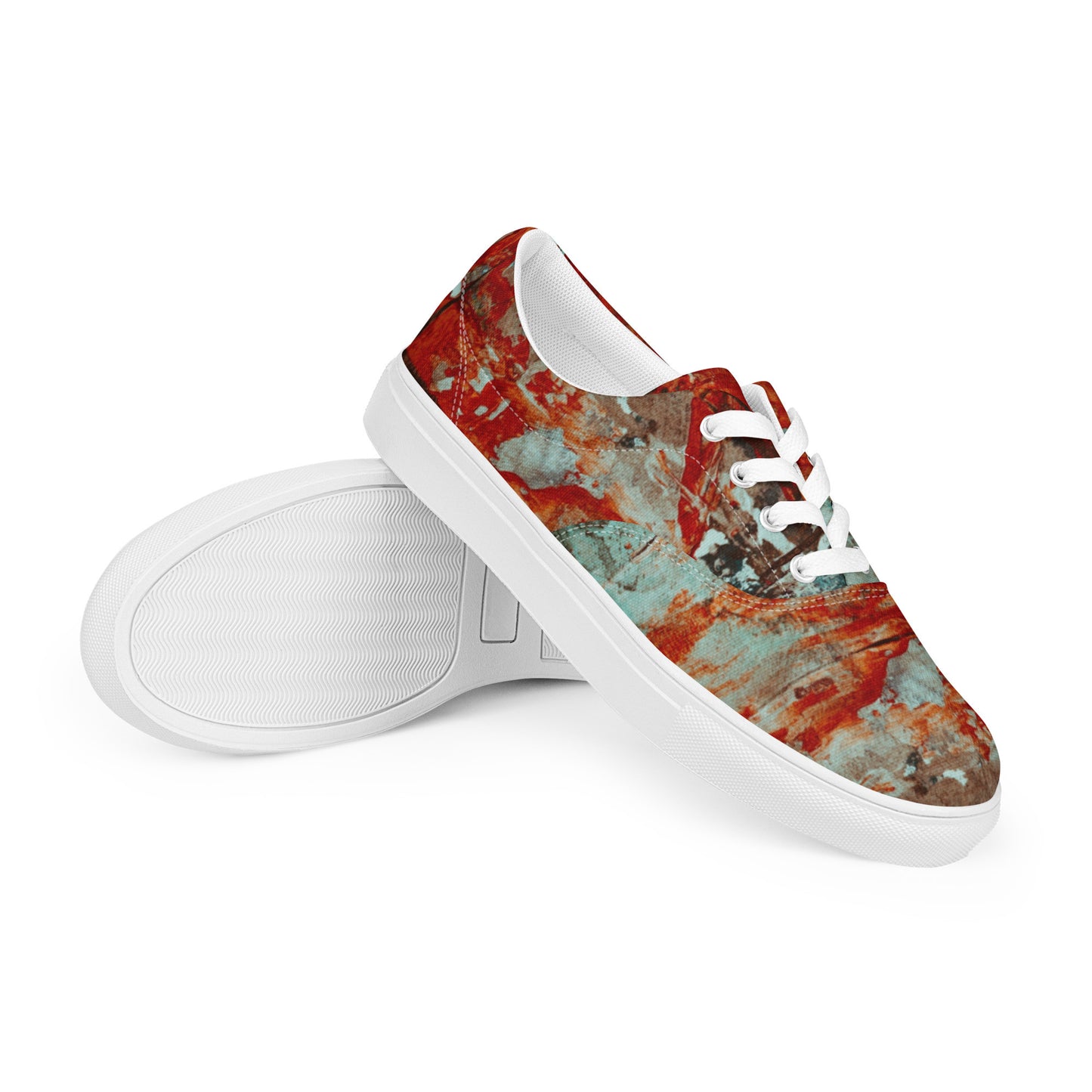 Gianneli Colours Men’s Lace-Up Canvas Shoes-7