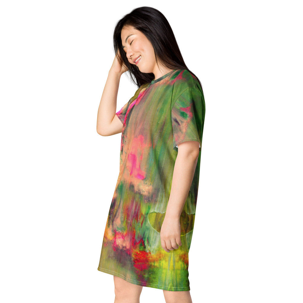 Gianneli Colours T-shirt dress-4