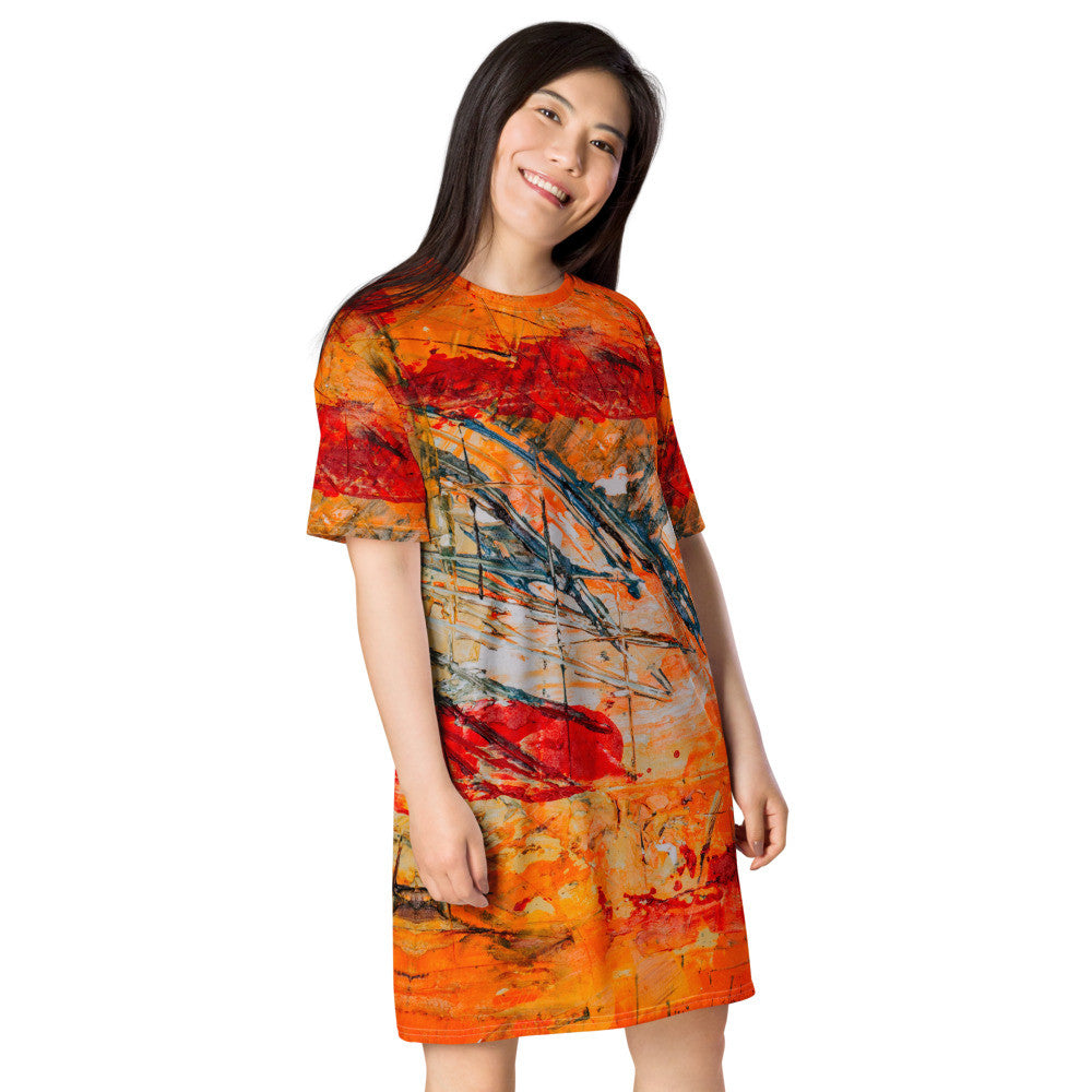 Gianneli Colours T-shirt Dress-5