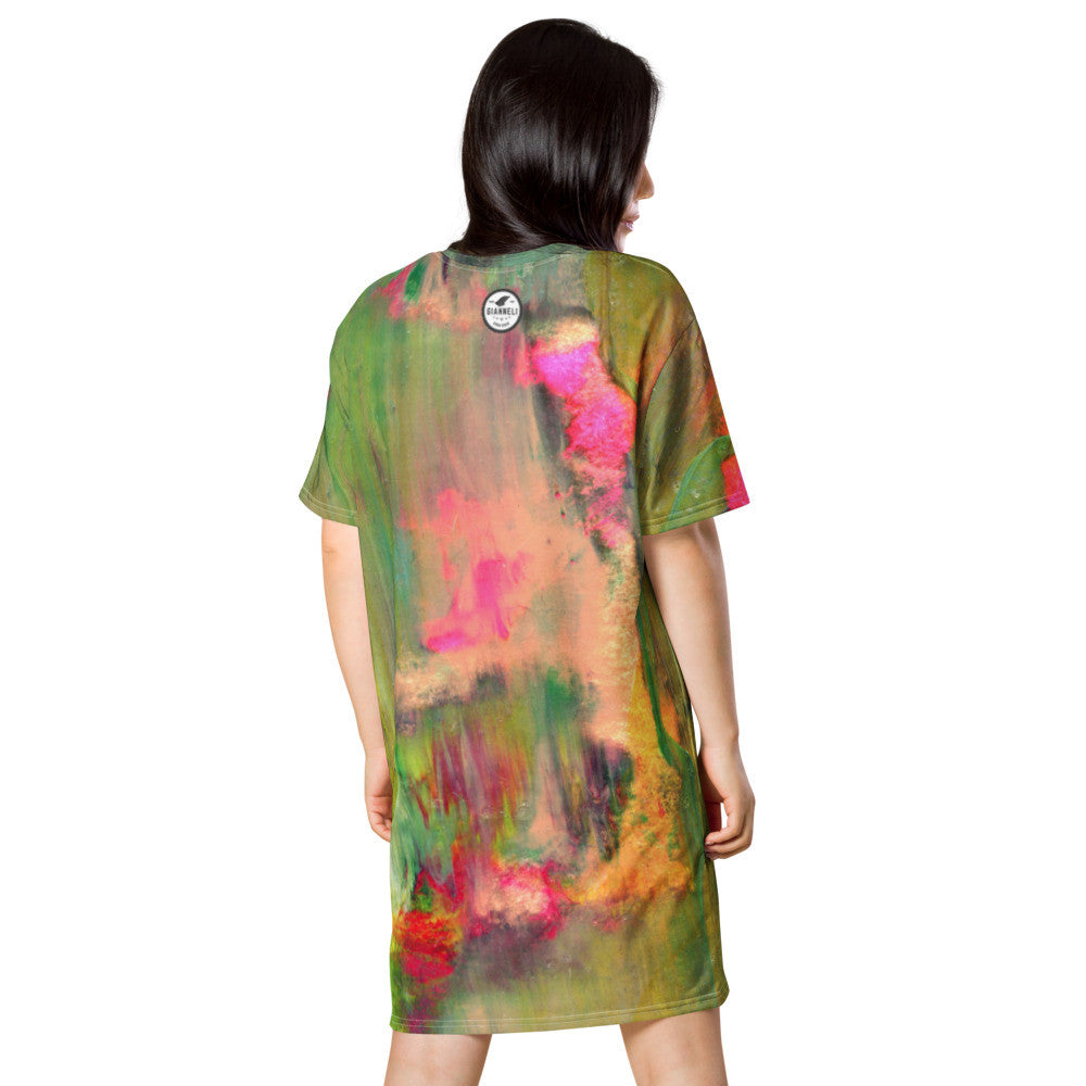 Gianneli Colours T-shirt dress-3