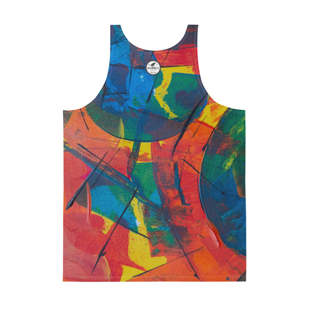 Gianneli Colours Unisex Tank Top-1