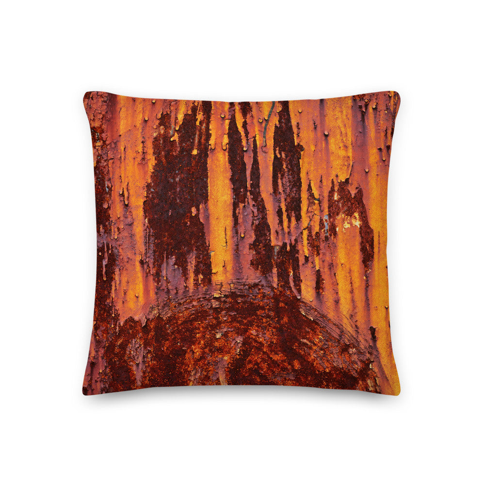 CLOCHARD Grunge Premium Pillow by Gianneli-0