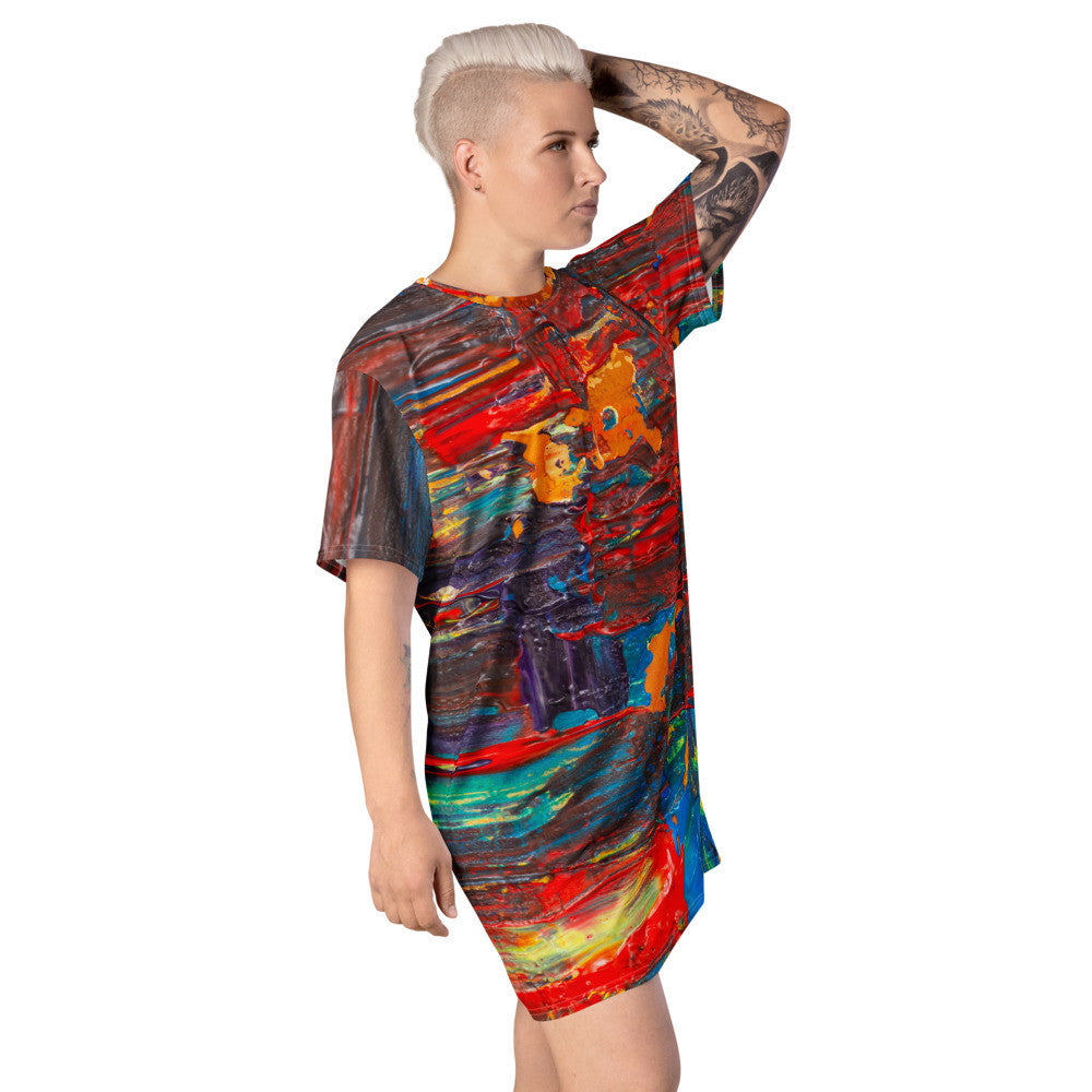 Gianneli Colours T-shirt Dress-1