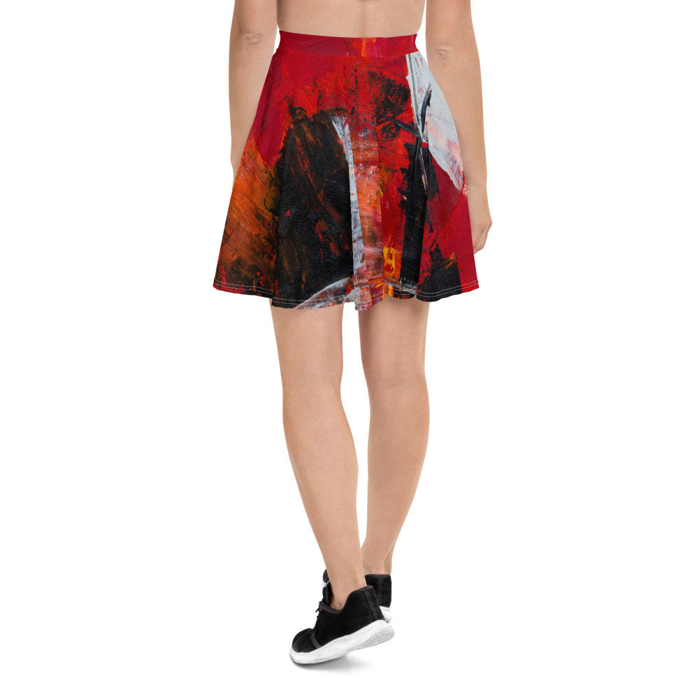 Gianneli Colours Skater Skirt-3