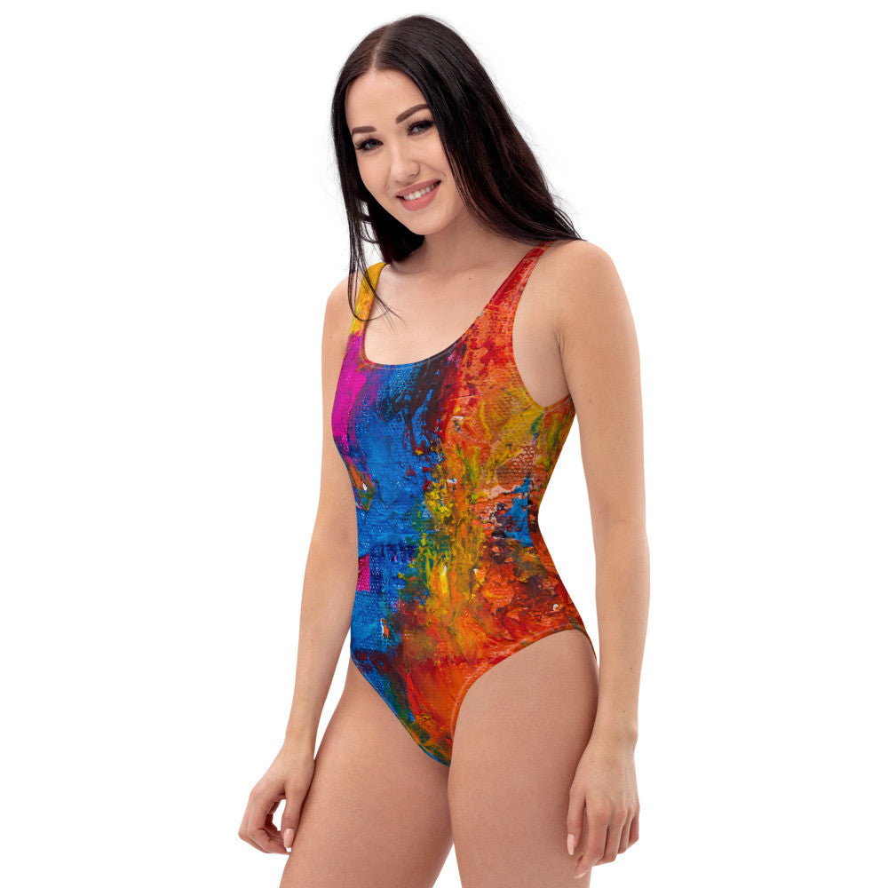 Gianneli Colours One-Piece Swimsuit-6