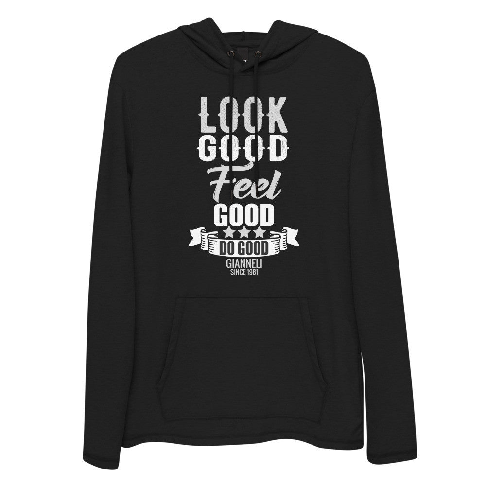 LOOK GOOD Unisex Lightweight Hoodie by Gianneli-1