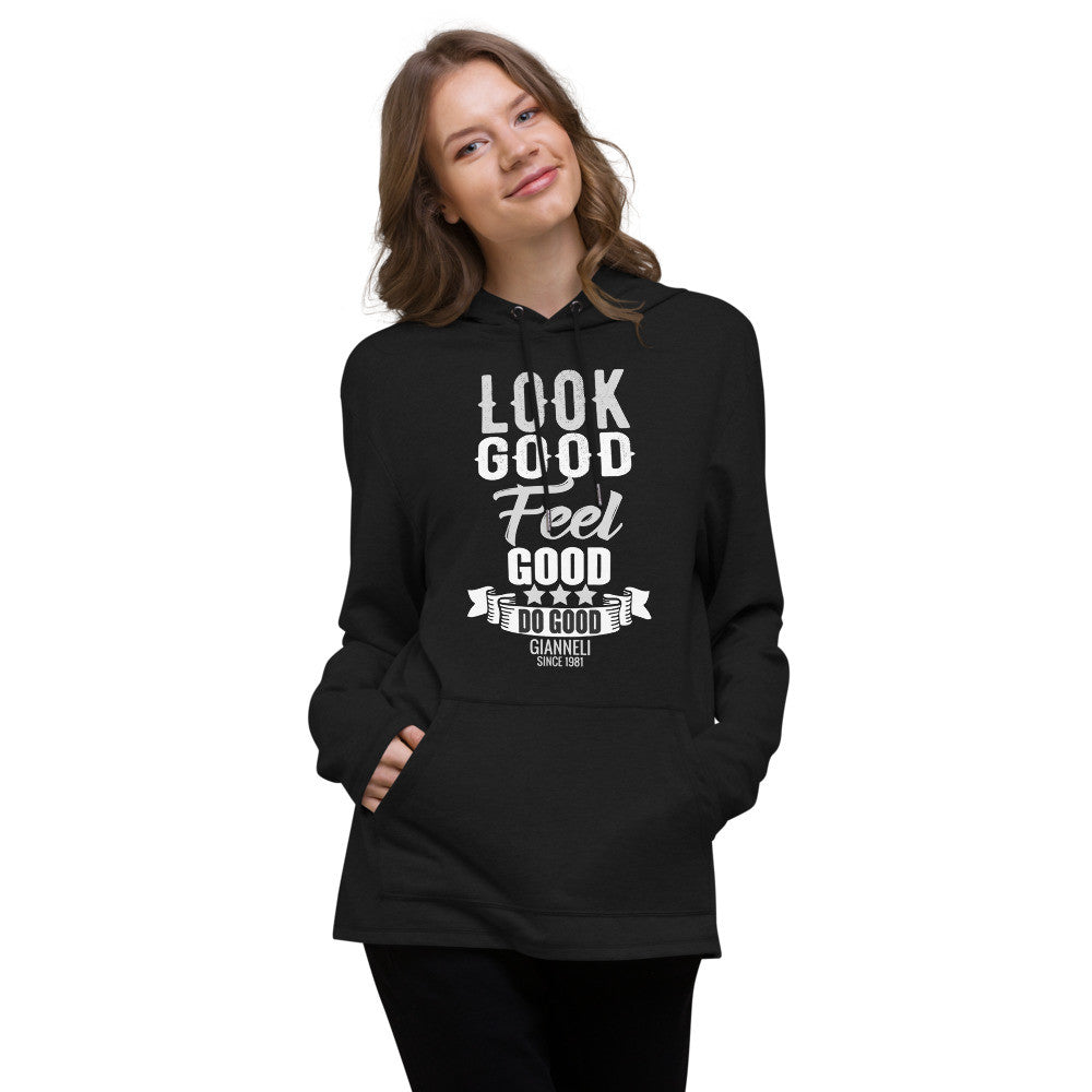 LOOK GOOD Unisex Lightweight Hoodie by Gianneli-3