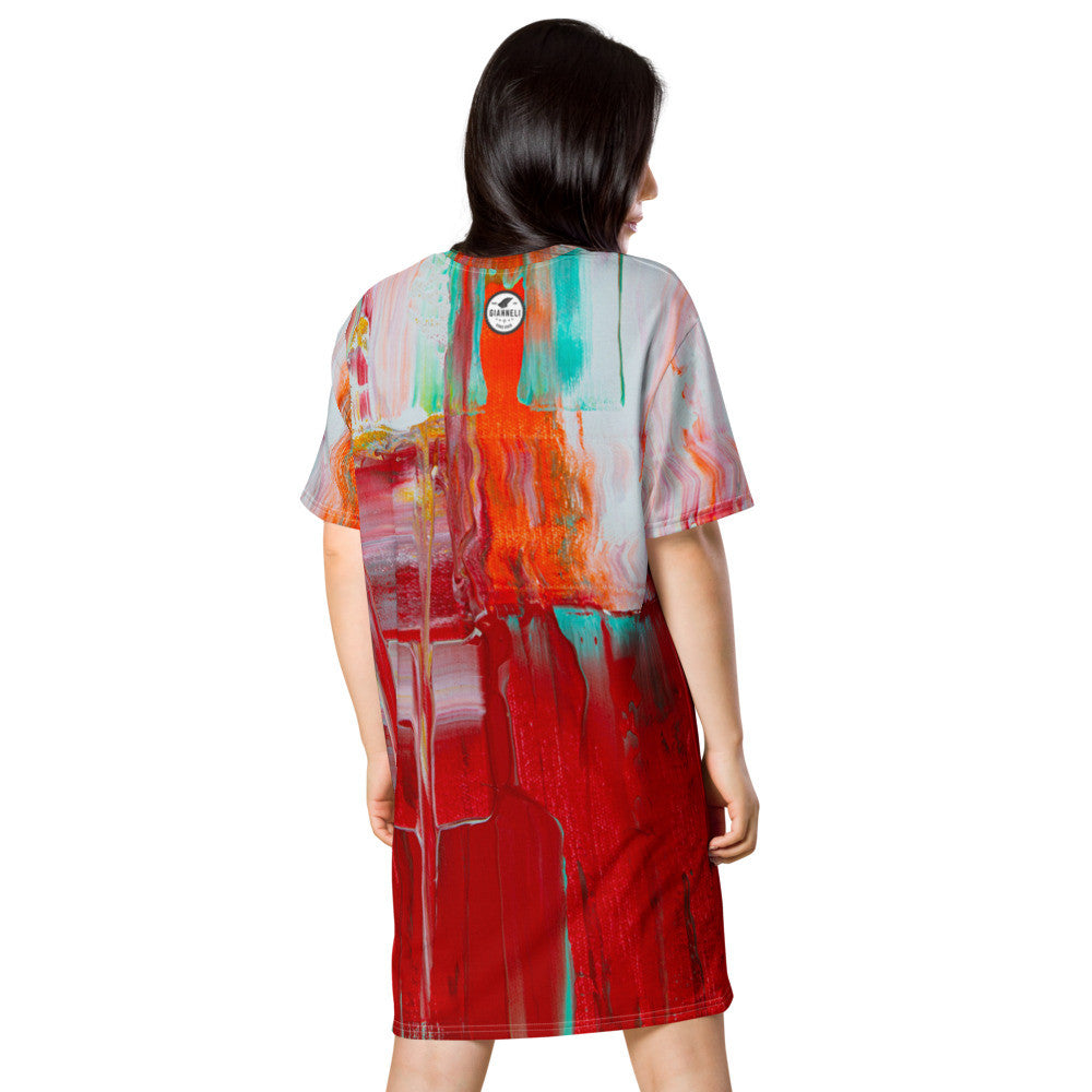 Gianneli Colours T-shirt Dress-3