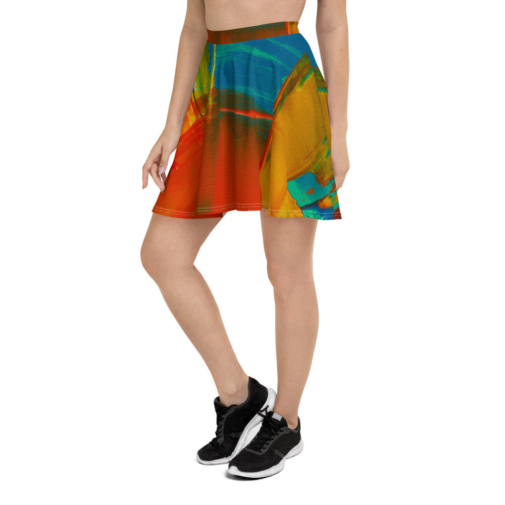 Gianneli Colours Skater Skirt-4