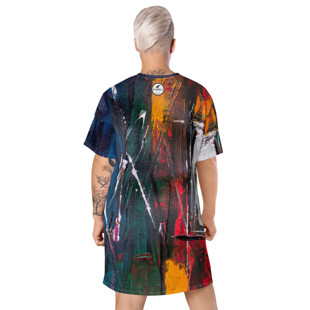 Gianneli Colours T-shirt Dress-7