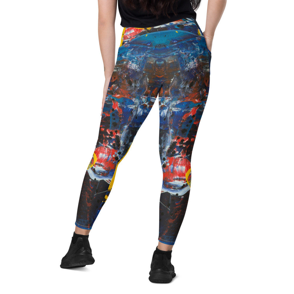 Gianneli Colours Leggings With Pockets-5