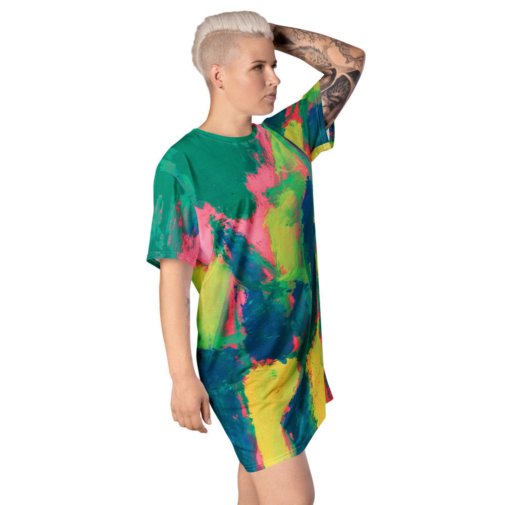 Gianneli Colours T-shirt Dress-6