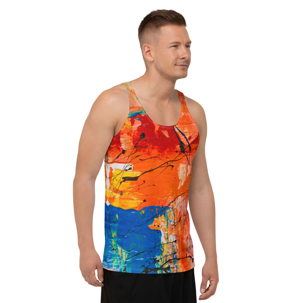 Gianneli Colours Unisex Tank Top-4