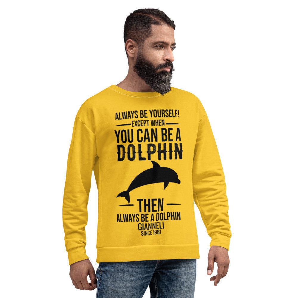 Dolphin Unisex Sweatshirt by Gianneli-2