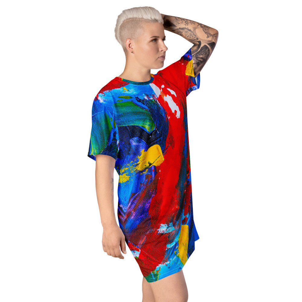 Gianneli Colours T-shirt Dress-5