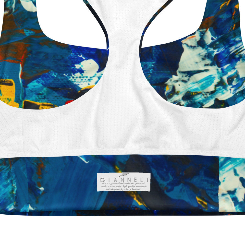 Gianneli Colours Longline Sports Bra-2