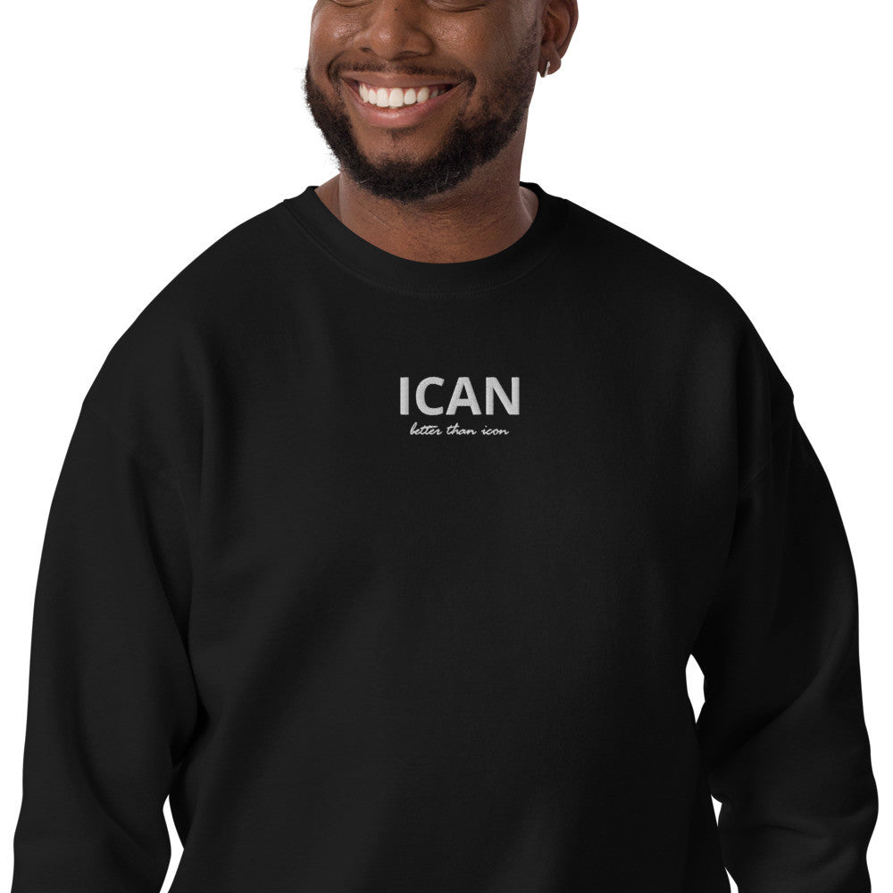 ICAN Unisex Fleece Pullover by Gianneli-5