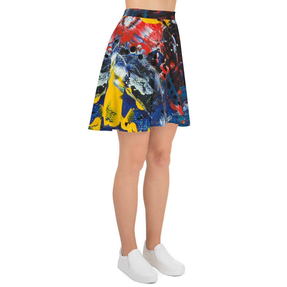 Gianneli Colours Skater Skirt-4