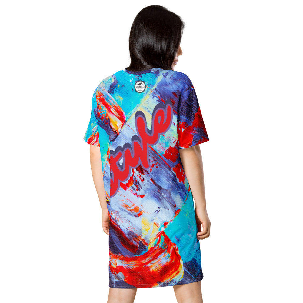 ART & STYLE T-shirt Dress by Gianneli-6