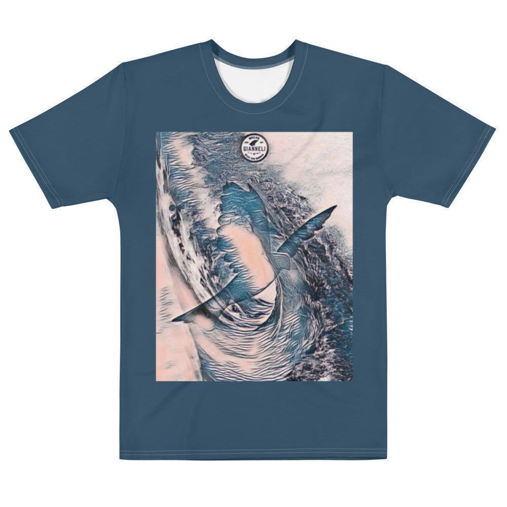 AEGEAN WAVES Men's t-shirt by Gianneli-0