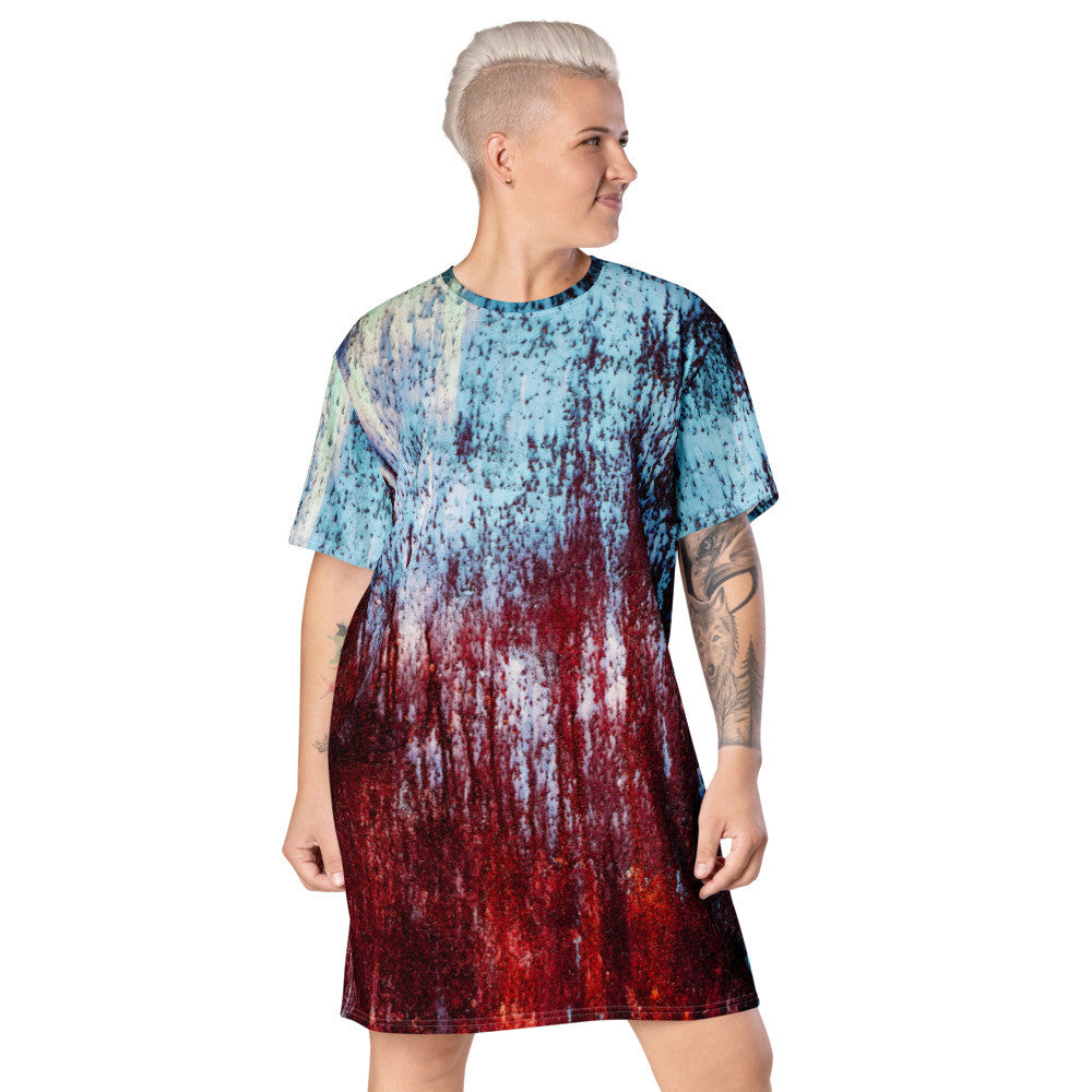 CLOCHARD Grunge  T-shirt Dress by Gianneli-6