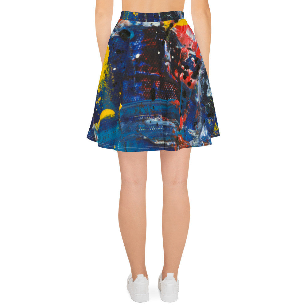 Gianneli Colours Skater Skirt-2