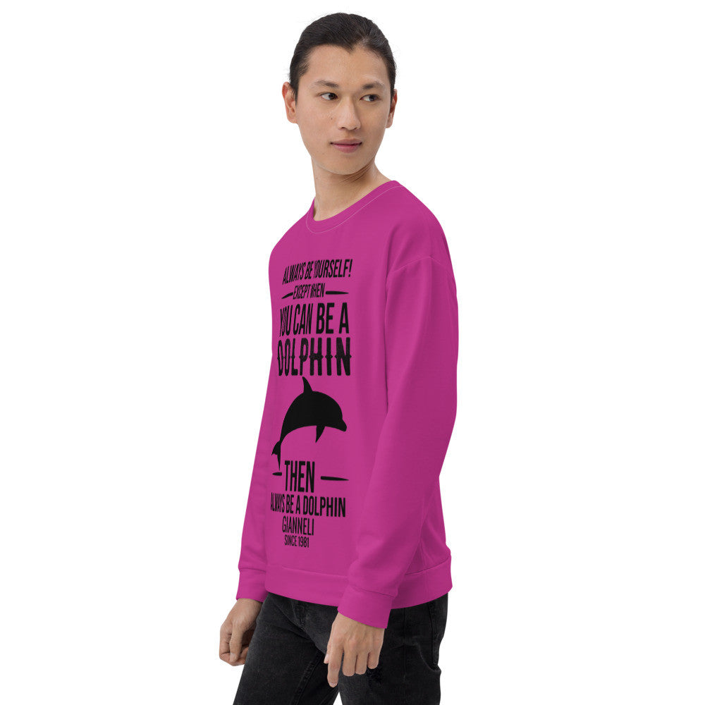 Dolphin Unisex Sweatshirt by Gianneli-7