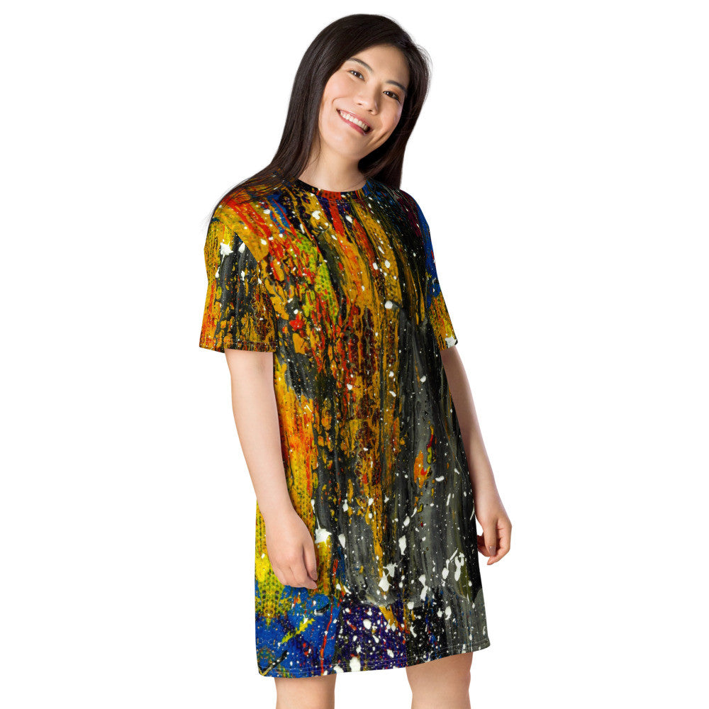 Gianneli Colours T-shirt Dress-5