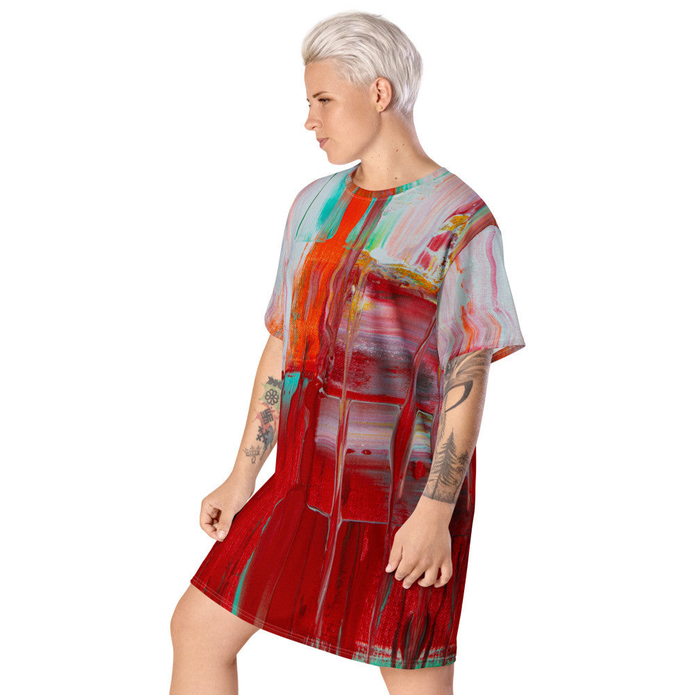 Gianneli Colours T-shirt Dress-4