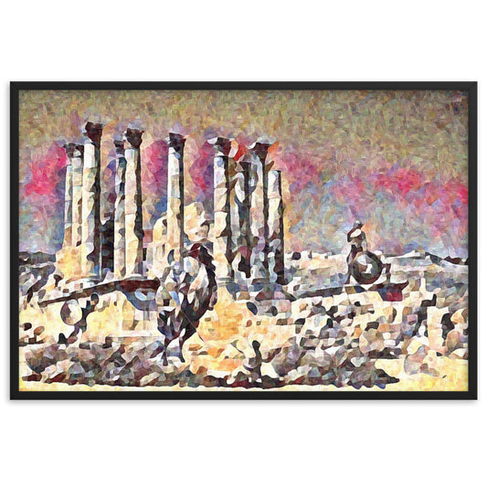 WHEN ALEXANDER THE GREAT ENTERED EPHESUS V2 Superior Framed Poster-0