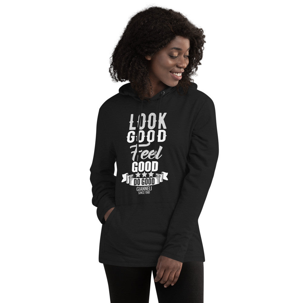 LOOK GOOD Unisex Lightweight Hoodie by Gianneli-5