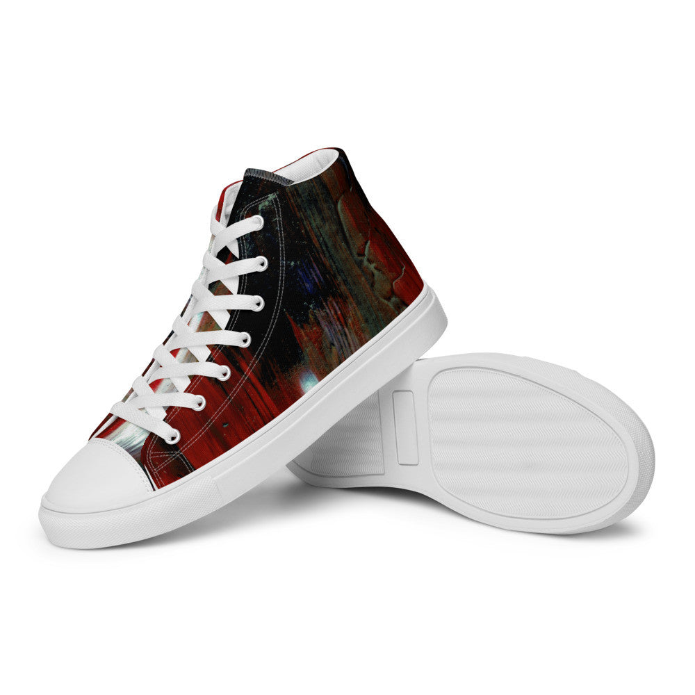 Gianneli Colours Handmade Women’s High Top Canvas Shoes-10