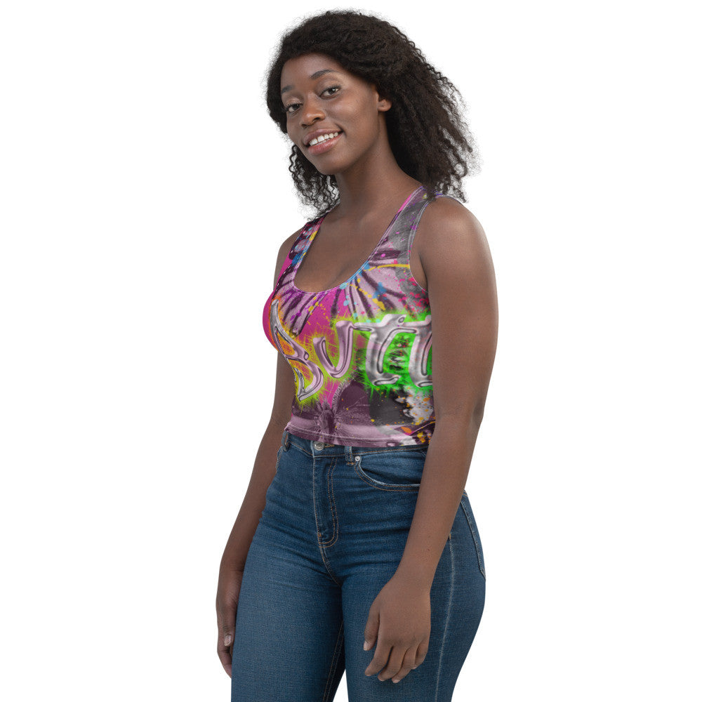 Gianneli Butterfly Effect Crop Top-4