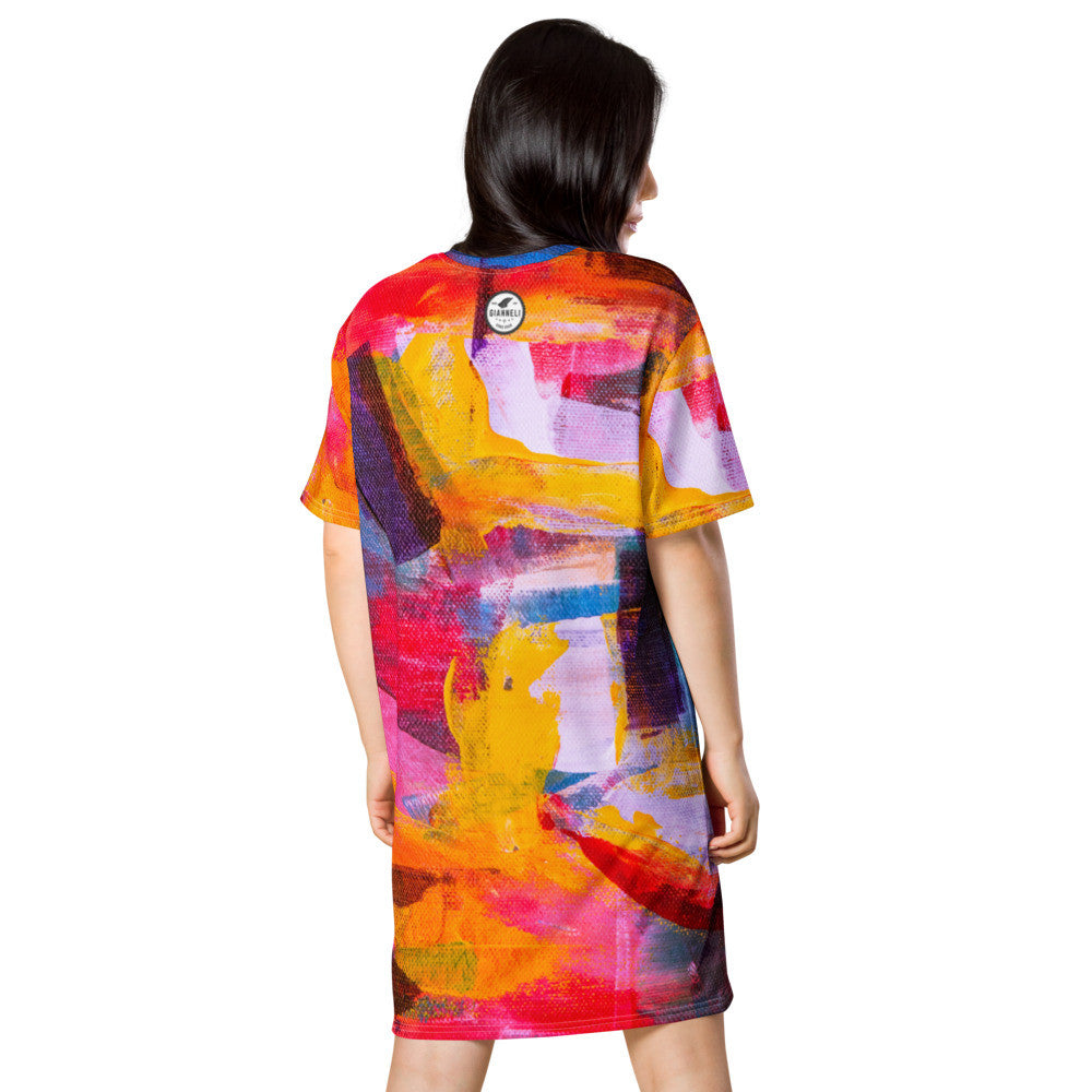 Gianneli Colours T-shirt Dress-3