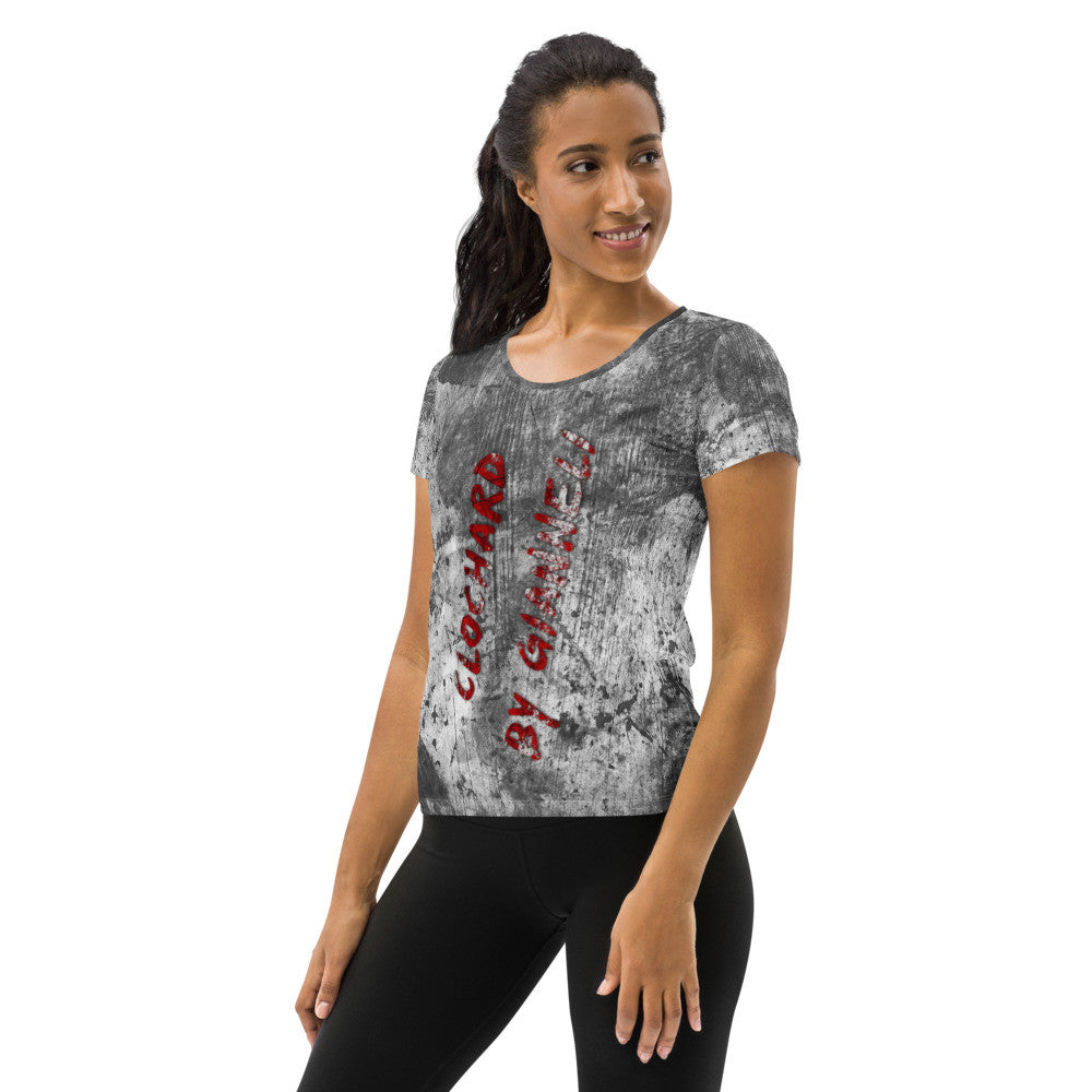 CLOCHARD Women's Athletic T-shirt by Gianneli-3