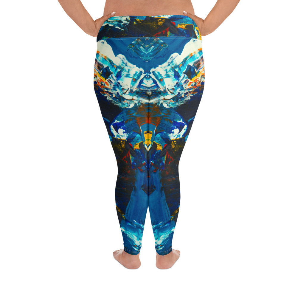 DOLCEZZA Plus Size Leggings For Women by Gianneli-1