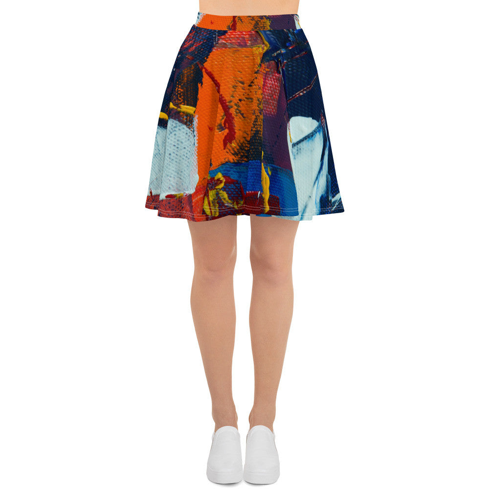 Gianneli Colours Skater Skirt-2