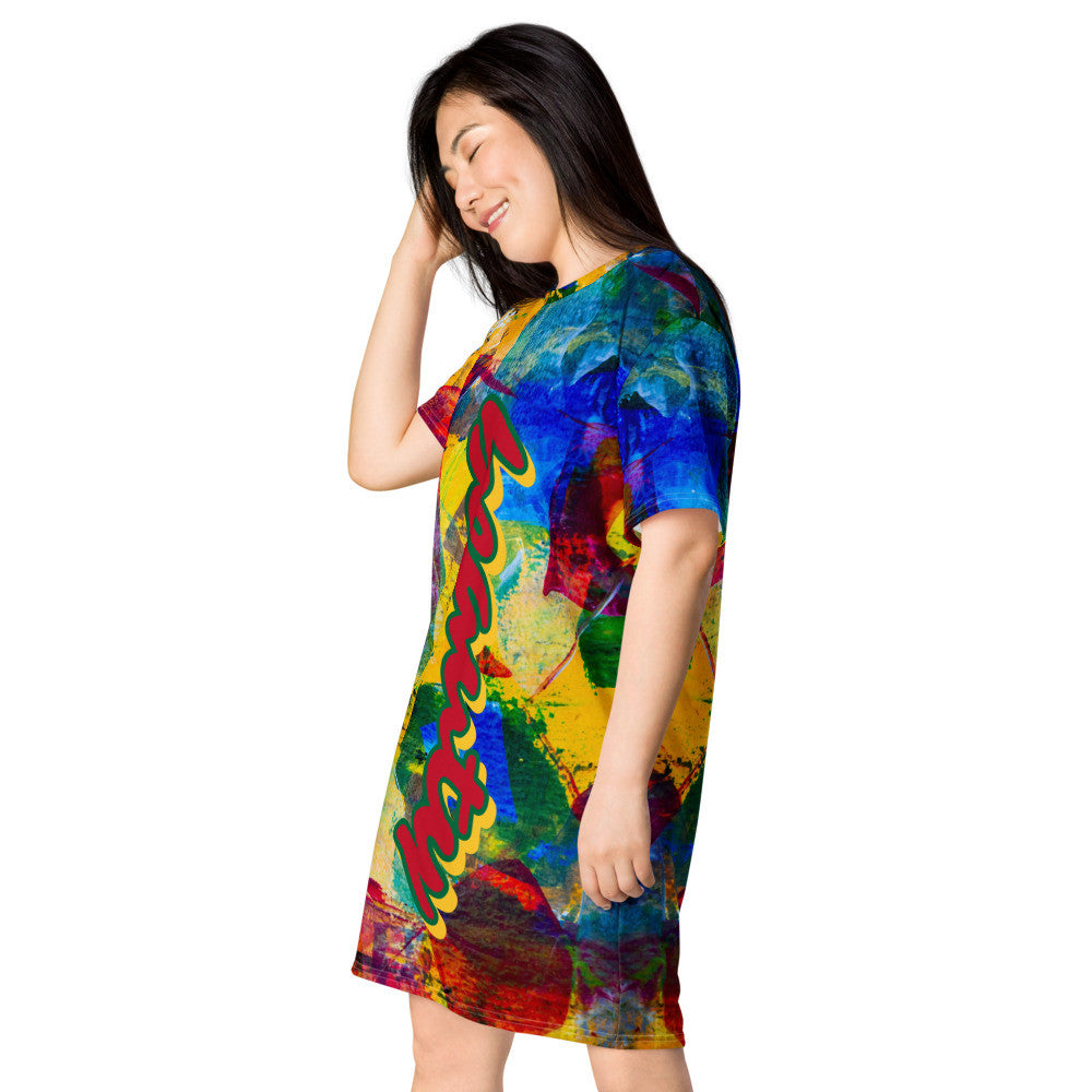 BEAUTY T-shirt Dress by Gianneli-4