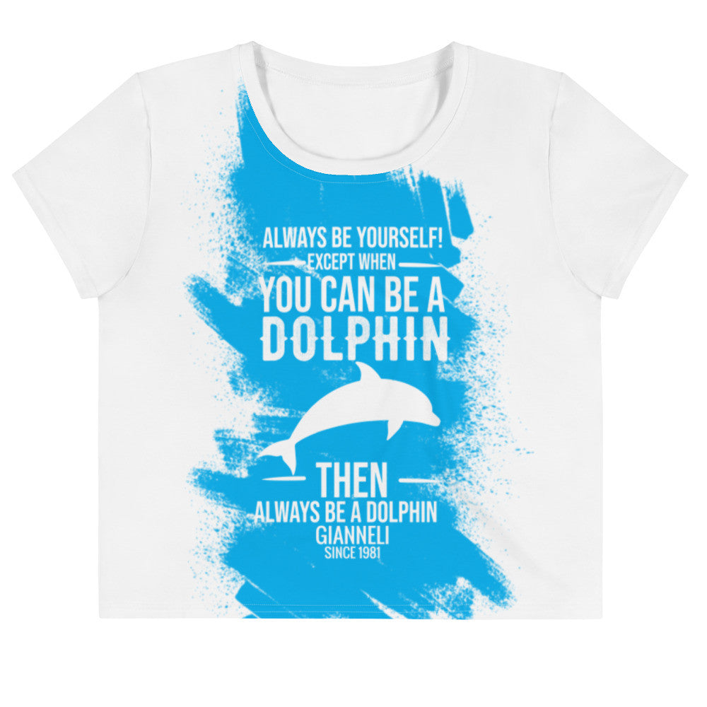 DOLPHIN Crop Tee by Gianneli-0