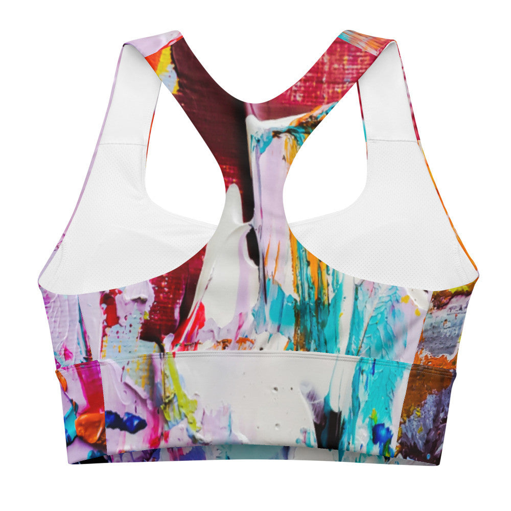 Gianneli Colours Longline Sports Bra-1