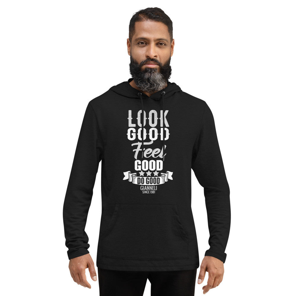 LOOK GOOD Unisex Lightweight Hoodie by Gianneli-4