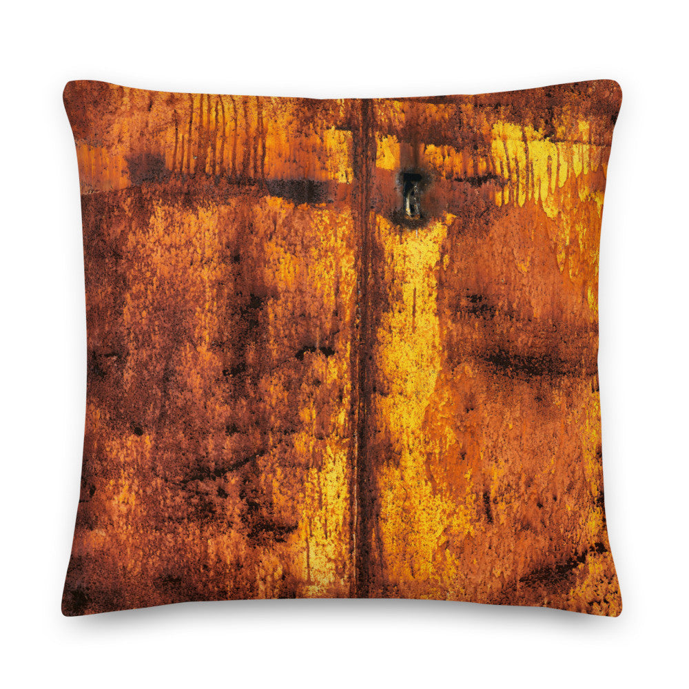 CLOCHARD Grunge Premium Pillow by Gianneli-4