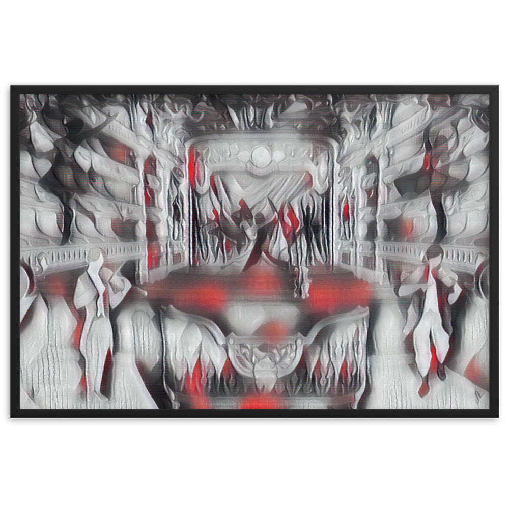 WHEN YOUR SENSES DANCE WITH MY MOMENTS JL.AK Velvet Edition Framed Poster-0