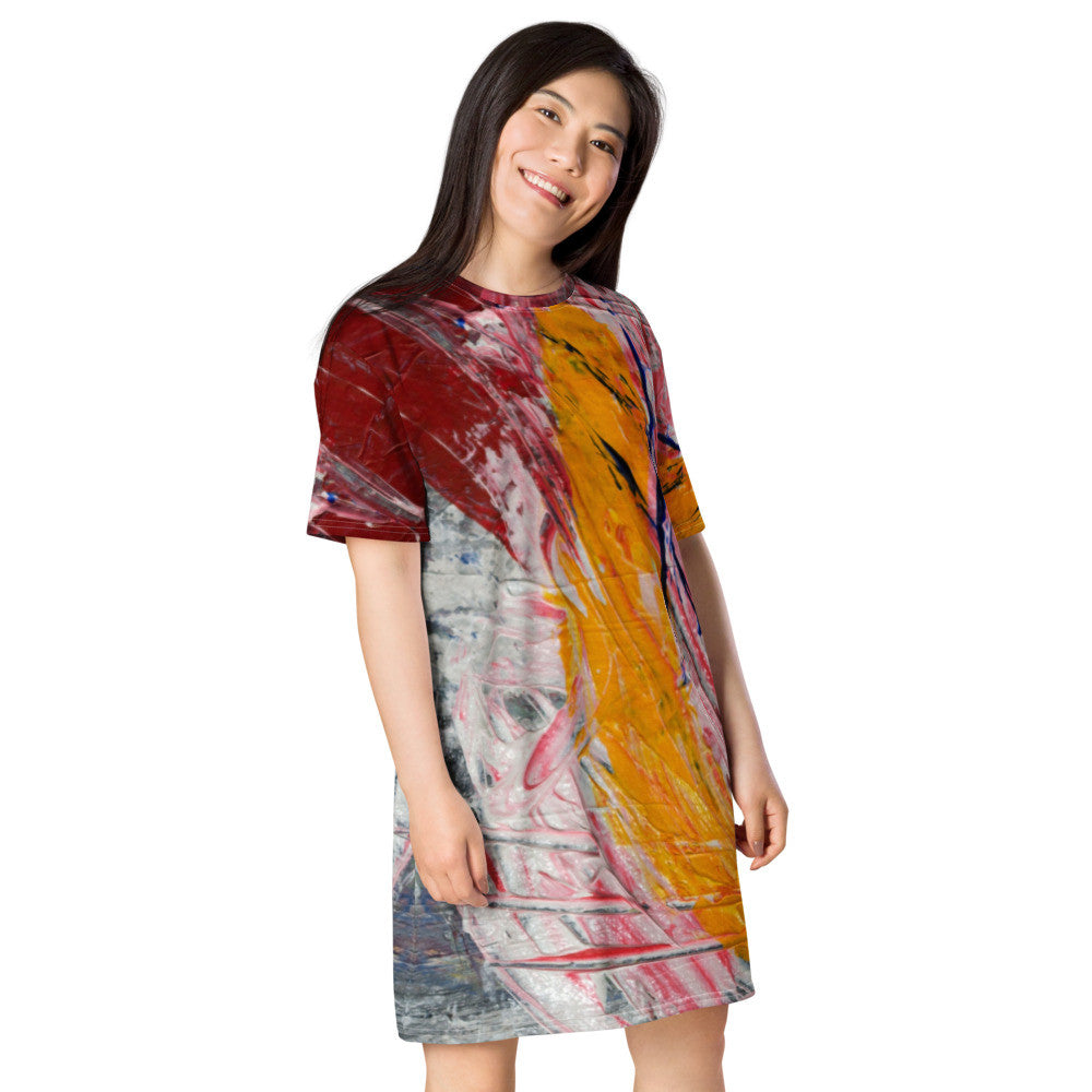 Gianneli Colours T-shirt dress-5