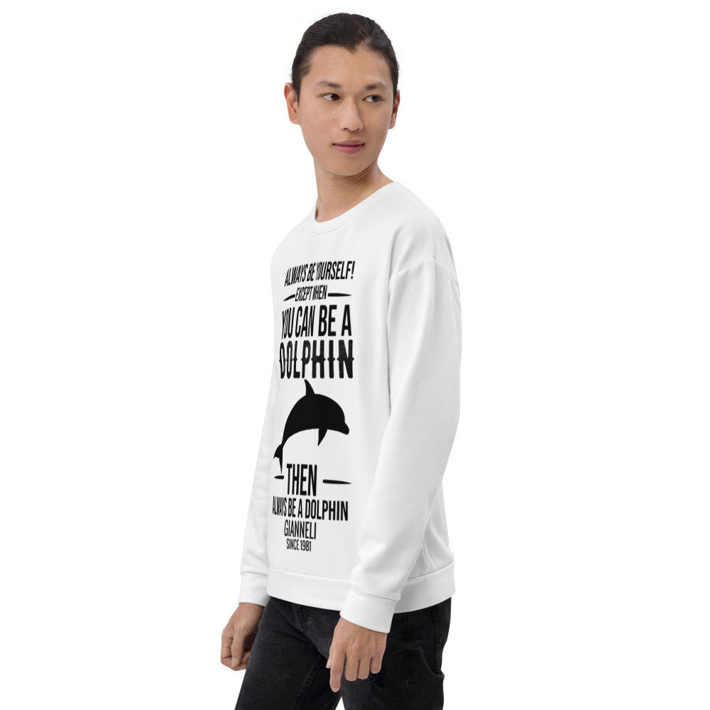 Dolphin Unisex Sweatshirt by Gianneli-7