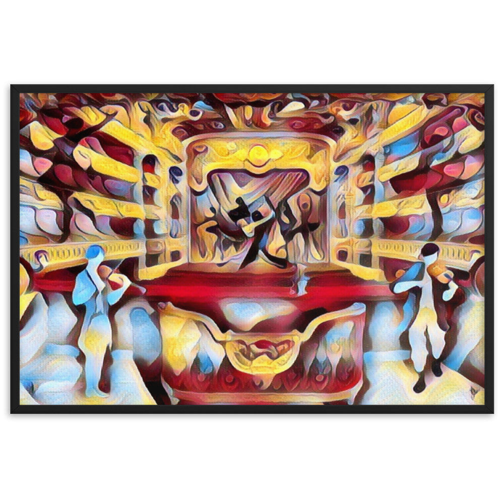 WHEN YOUR SENSES DANCE WITH MY MOMENTS JL.AK PREMIUM Framed Poster-0